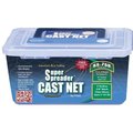 Fitec FITEC 10160 RS750 Super Spreader Cast Net 6'x3/8" Mesh  Clear  3/4 lb wt 10160